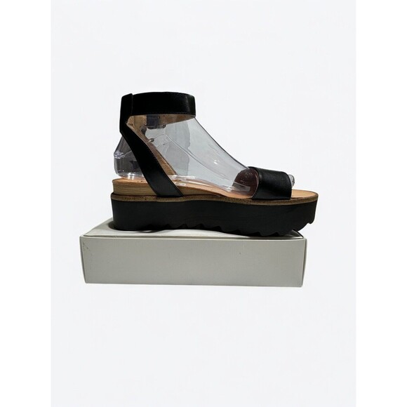 Vintage 93 Selena Black Platform Sandals Women’s Size 8 The Buckle - Picture 4 of 16